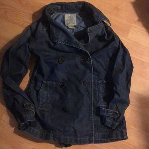 Super cute Ralph Lauren girl denim coat